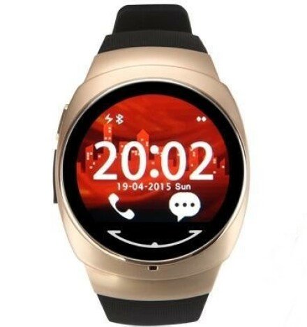 Ceas Smartwatch iUni O100, BT, LCD 1.3 Inch, Camera, Gold