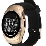 Ceas Smartwatch iUni O100, BT, LCD 1.3 Inch, Camera, Gold